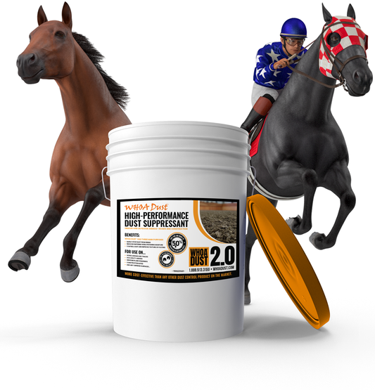 WHOA Dust for Horse Arenas